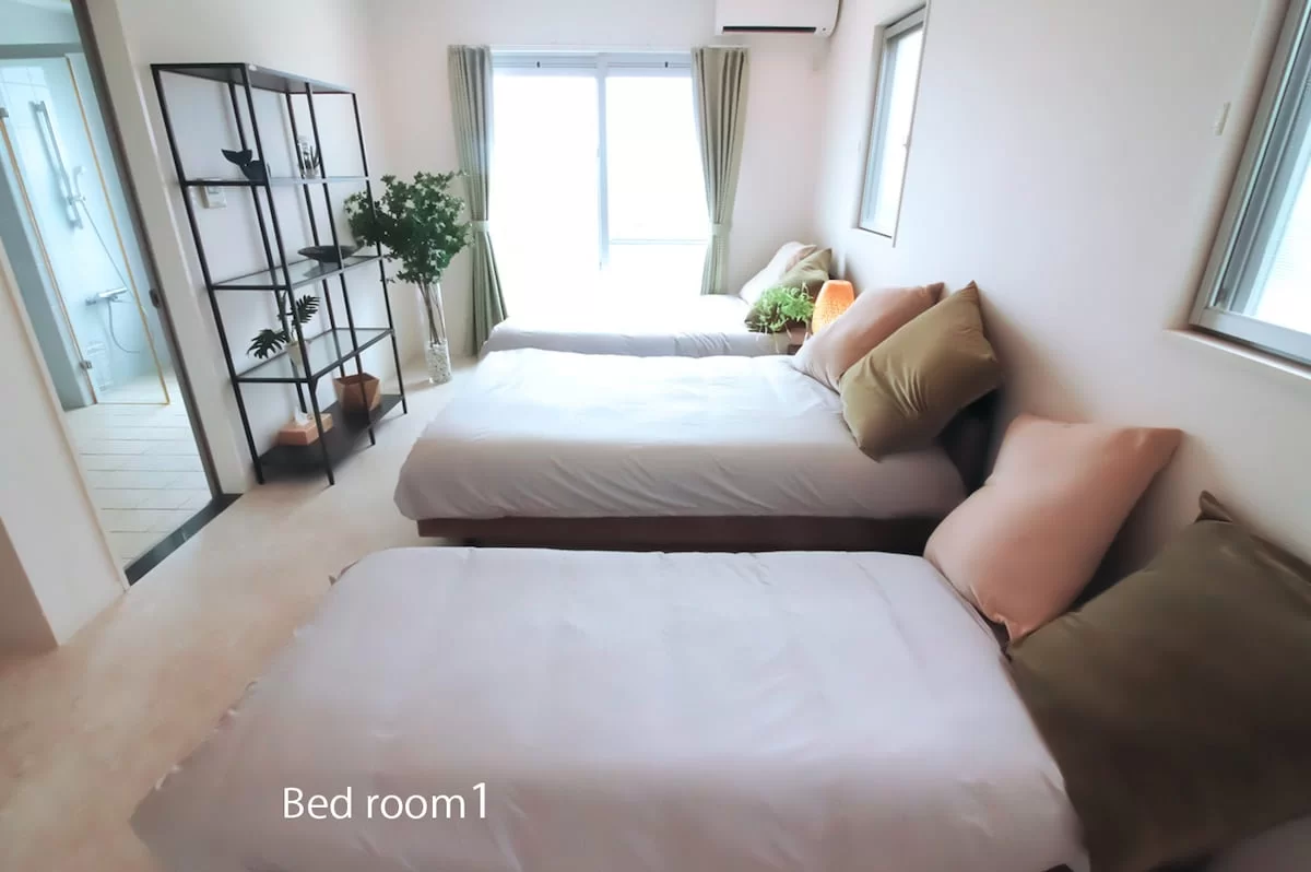 MilkyWay OKINAWA ベッドルーム1