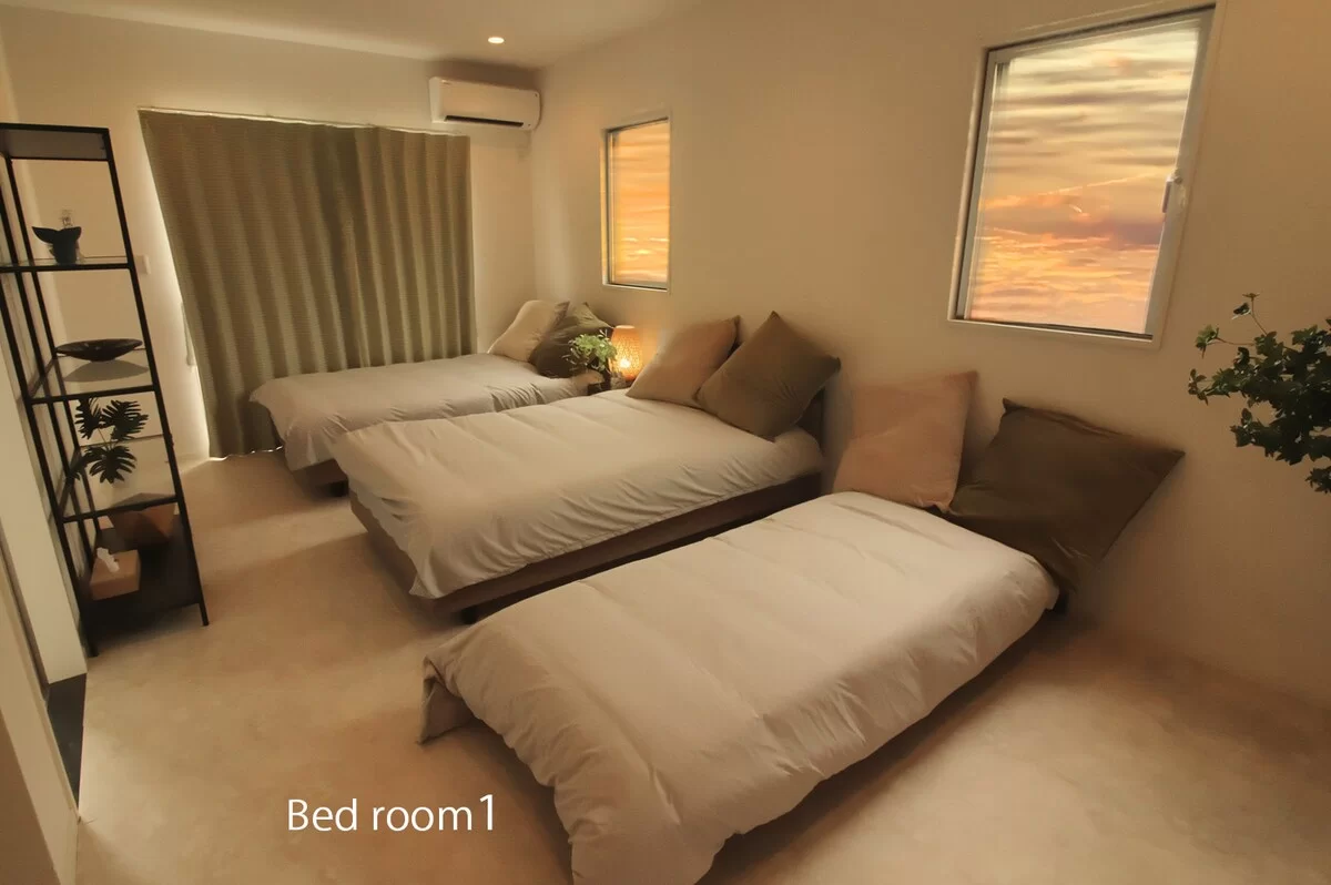 MilkyWay OKINAWA サンセットベッドルーム